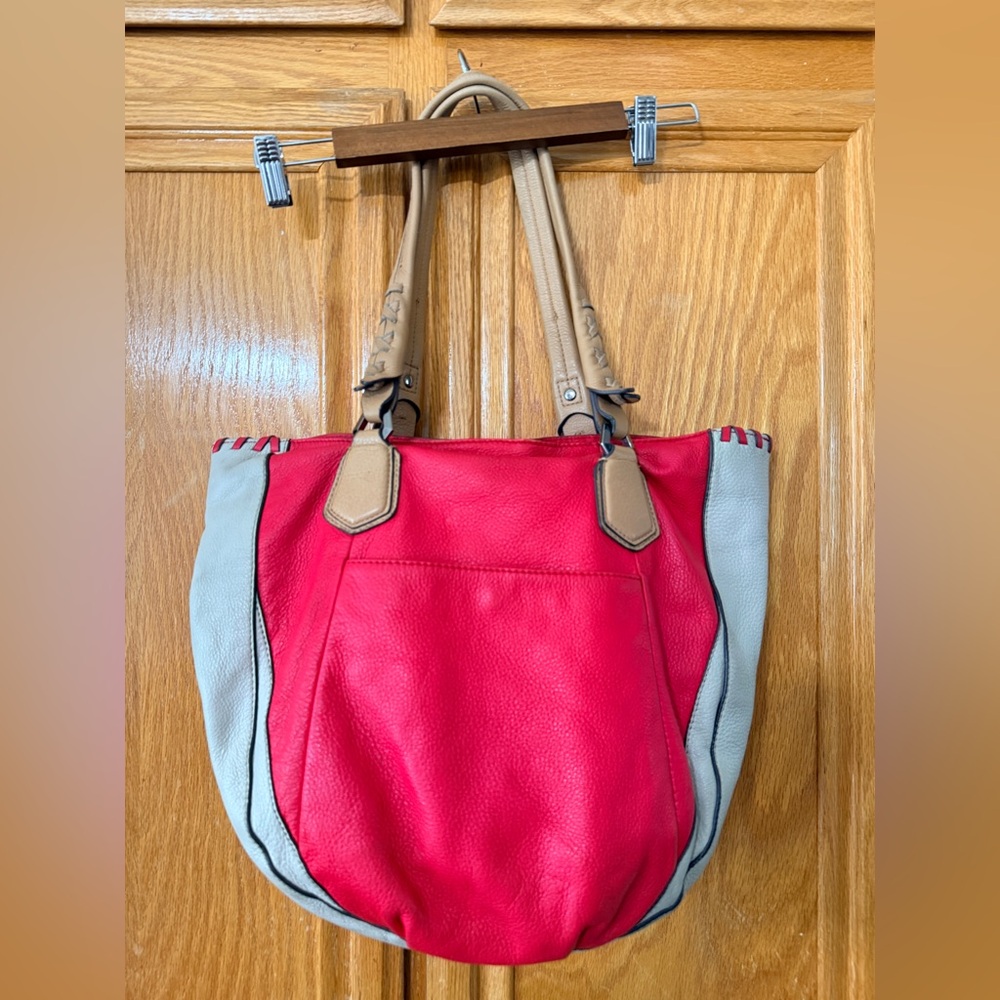 Oryany Lyssie Large Pebbled Leather Shoulder Bag View 5